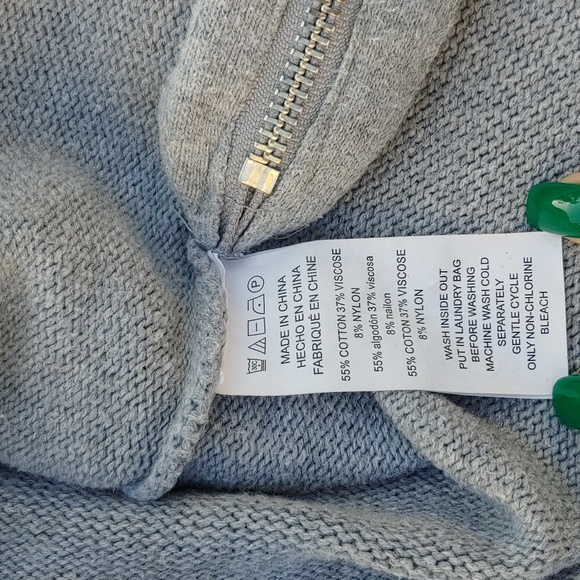 MICHAEL Kors Women's Knit Tunic Sweater in Heather Grey size Medium - Picture 11 of 15